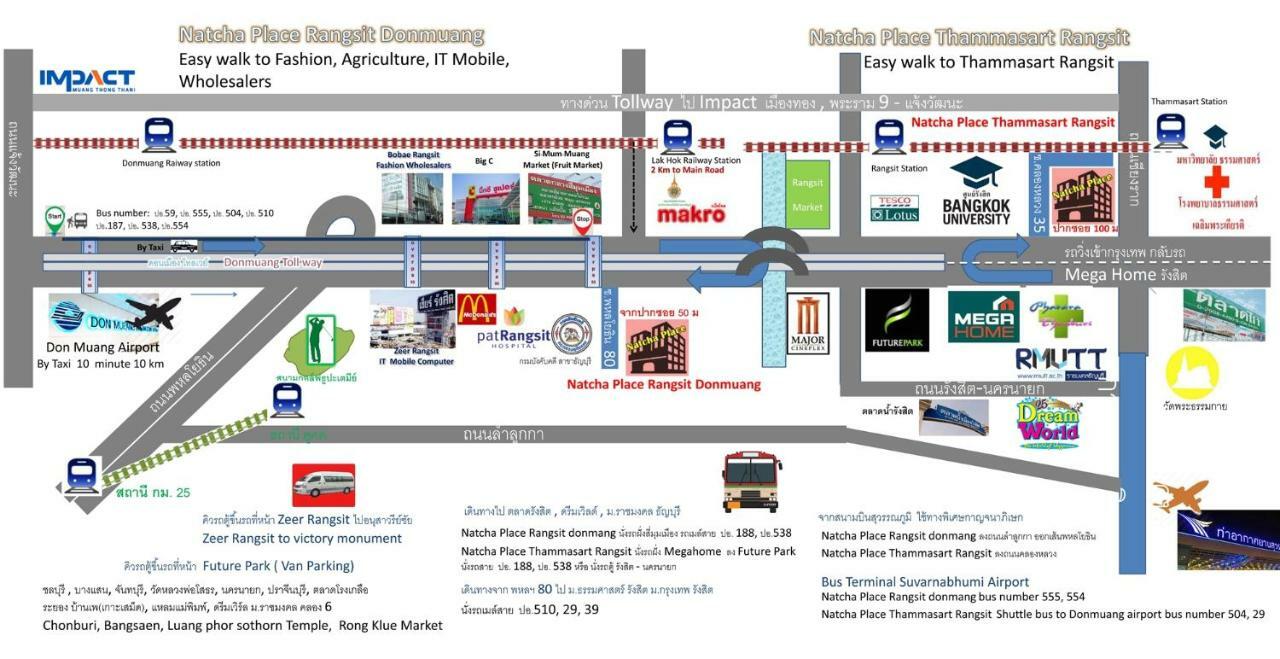 Natcha Place Thammasat Rangsit バンコク都 エクステリア 写真